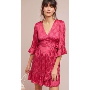 Maeve x Anthropologie Christine Belted Mini Dress Size 0
